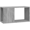 Image de vidaXL Armoire TV Gris Sonoma 60x24x32 cm Bois composite