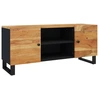 Image de vidaXL Armoire TV 105x33x46 cm en bois massif d'acacia