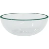 Image de vidaXL Lavabo verre trempé 30x12 cm Transparent