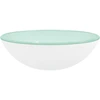 Image de vidaXL Lavabo en verre trempé 42 x 14 cm Blanc