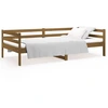 Image de vidaXL Lit de jour marron miel 90x190 cm pin massif