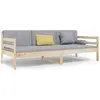 Image de vidaXL Lit de jour sans matelas 80x200 cm pin massif