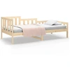 Image de vidaXL Lit de jour sans matelas 90x200 cm pin massif