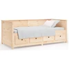 Image de vidaXL Lit de jour sans matelas 75x190 cm pin massif