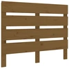 Image de vidaXL Tête de lit marron miel 75x3x80 cm pin massif