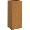 Image de vidaXL Bac à plantes 32x29x75 cm acier corten