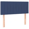 Image de vidaXL Tête de lit bleu 80x5x78/88 cm Tissu