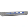 Image de vidaXL Ensemble de 3 meubles TV Lampes LED Gris Sonoma Matériau dérivé du bois