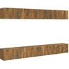Image de vidaXL Ensemble d'armoires TV 8 pièces chêne fumé 60x30x30 cm bois composite