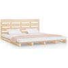 Image de vidaXL Lit en bois massif sans matelas 180x200 pin
