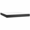 Image de vidaXL Matelas à ressorts ensachés Noir 160x200x20 cm Similicuir