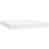 Image de vidaXL Matelas à ressorts ensachés Blanc 180x200x20 cm Similicuir