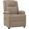Image de vidaXL Fauteuil de massage Cappuccino-Brun Similicuir