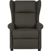 Image de vidaXL Fauteuil de massage Taupe Tissu