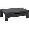 Image de vidaXL Support d'écran noir 43x30,5x13 cm