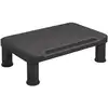 Image de vidaXL Support d'écran noir 38x24x10,5 cm