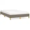 Image de vidaXL Cadre de lit sans matelas Taupe 120x200 cm Tissu