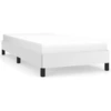 Image de vidaXL Cadre de lit blanc 80x200 cm simili-cuir
