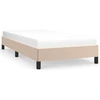 Image de vidaXL Sommier cappuccino brun 80x200 cm simili-cuir