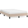 Image de vidaXL Cadre de lit cappuccino brun 120x200 cm simili-cuir