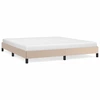 Image de vidaXL Cadre de lit cappuccino brun 160x200 cm simili-cuir