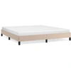 Image de vidaXL Cadre de lit cappuccino brun 180x200 cm simili-cuir