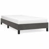 Image de vidaXL Cadre de lit sans matelas gris foncé 90x190 cm velours
