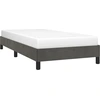 Image de vidaXL Cadre de lit sans matelas gris foncé 90x200 cm velours