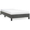 Image de vidaXL Cadre de lit sans matelas gris foncé 100x200 cm velours
