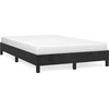 Image de vidaXL Cadre de lit sans matelas noir 120x200 cm velours