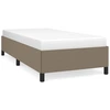 Image de vidaXL Cadre de lit sans matelas Taupe 80x200 cm Tissu
