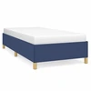 Image de vidaXL Cadre de lit sans matelas bleu 80x200 cm Tissu