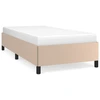Image de vidaXL Cadre de lit cappuccino brun 90x190 cm simili-cuir