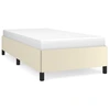 Image de vidaXL Sommier Crème 90x200 cm Similicuir