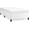 Image de Cadre de lit blanc 100x200 cm similicuir