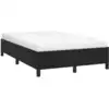 Image de vidaXL Cadre de lit sans matelas noir 120x200 cm velours