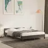 Image de vidaXL Cadre de lit sans matelas gris foncé 140x200 cm velours