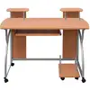 Image de vidaXL Table d'ordinateur marron 110x52x88,5 cm Bois composite