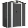 Image de vidaXL Abri de jardin anthracite 192x108x223 cm Acier galvanisé