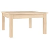 Image de vidaXL Table basse 55x55x30 cm pin massif