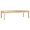 Image de vidaXL Table basse 110x50x30 cm pin massif