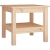 Image de vidaXL Table basse 45x45x40 cm pin massif