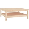 Image de vidaXL Table basse 100x100x40 cm pin massif