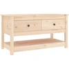 Image de vidaXL Table basse 102x49x55 cm pin massif