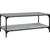 Image de vidaXL Table basse Gris Sonoma 80x50x40 cm Bois composite
