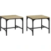 Image de vidaXL Tables d'appoint 2 pièces chêne Sonoma 40x40x35 cm bois composite