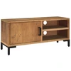 Image de Meuble TV Marron 90x30x40 cm Pin massif
