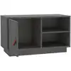 Image de vidaXL Armoire TV Gris 70x34x40 cm Pin massif