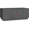 Image de vidaXL Table basse Gris 100x50x41 cm Pin massif