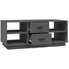 Image de vidaXL Table basse Gris 100x50x41 cm Pin massif